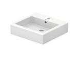 Duravit Aufsatzbecken Vero 50 x 47 cm, weiss mit WonderGliss, geschliffen