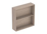 Geberit iCon Regal 502323JH1 45x46,7x13,2cm, quadratisch, eiche natur/Melamin Struktur