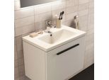 Ideal Standard i.life S Möbel-Waschtisch T459001 mit Hahnloch und Überlauf, 61 x 38,5 x 18 cm, weiß