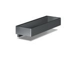 Keuco Duschkorb 11158130000 Schwarzchrom gebürstet, Schenkellänge 300 mm