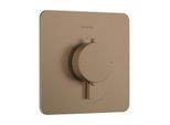 hansgrohe Ecostat Comfort Q Thermostat 33712140 Unterputz, für 1 Verbraucher, 25,9 l/min, brushed bronze