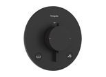 hansgrohe Ecostat Comfort S Thermostat 33718670 Unterputz, für 2 Verbraucher, 23 l/min, EN 1717, schwarz matt