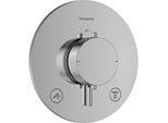 hansgrohe Ecostat Comfort S Thermostat 33715000 Unterputz, für 2 Verbraucher, 24 l/min, chrom