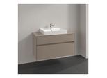 Villeroy und Boch Collaro Waschtischunterschrank C01900VM 100x54,8x50cm, Waschtisch mittig, taupe