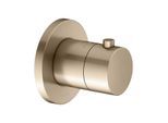Keuco IXMO Brausethermostat 59553030001 Unterputz Montage, rund, Bronze gebürstet