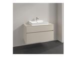 Villeroy und Boch Collaro Waschtischunterschrank C01900VN 100x54,8x50cm, Waschtisch mittig, cashmere grey