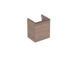 Geberit Smyle Square Waschtisch-Unterschrank 500365JR1 53,6x61,7x43,3cm, 1 Tür rechts, Holzstruktur Nussbaum hickory