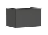 hansgrohe Xelu Q Waschtischunterschrank 54055000 780x485x550mm, mit Schubkasten, diamantgrau matt, chrom