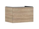 hansgrohe Xelu Q Waschtischunterschrank 54056700 780x485x550mm, mit Schubkasten, Eiche Natur, mattweiß