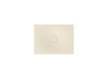 Bette BetteAir Duschfliese 7354-001T2 1200 x 900 mm, pergamon, Rechteck, glasierter Titan-Stahl, mit Minimum-Täger