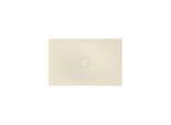 Bette BetteAir Duschfliese 7356-001T2 1400 x 900 mm, pergamon, Rechteck, glasierter Titan-Stahl, mit Minimum-Täger