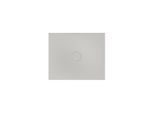 Bette BetteAir Duschfliese 7355-410T2 1200 x 1000 mm, silver, Rechteck, glasierter Titan-Stahl, mit Minimum-Täger