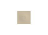 Bette BetteAir Duschfliese 7350-424AE 900 x 900 mm, sand, Rechteck, glasierter Titan-Stahl