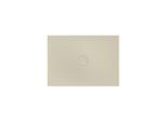 Bette BetteAir Duschfliese 7357-422T2 1400 x 1000 mm, beige, Rechteck, glasierter Titan-Stahl, mit Minimum-Täger