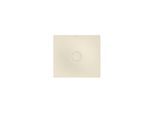 Bette BetteAir Duschfliese 7351-001 1000 x 900 mm, pergamon, Rechteck, glasierter Titan-Stahl