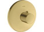 hansgrohe Axor Uno Fertigmontageset 38715950 Unterputz-Thermostat, brushed brass