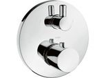 hansgrohe Wannenthermostat Axor Uno² mit Ab-/Umstellventil, chrom