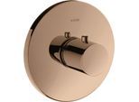 hansgrohe Axor Uno Fertigmontageset 38715300 Unterputz-Thermostat, polished red gold