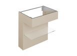 Keuco Edition 11 ART Waschtischunterschrank 32510520800 80x87x49cm, mit Ablage, Lack seidenmatt, sand
