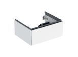 Geberit One Waschtisch-Unterschrank 505071001 59,2 x 50,4 x 47 cm, weiß/lackiert hochglänzend, 1 Schubladen