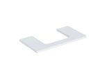 Geberit One Waschtisch-Platte 505283002 90 x 3 x 47 cm, weiß/lackiert matt, Ausschnitt mittig
