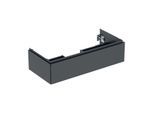 Geberit One Waschtisch-Unterschrank 505074008 103,6 x 50,4 x 47 cm, mattschwarz, 1 Schubladen