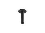 Herzbach Deep Black Deckenarm 23.964810.1.12 100 mm, für Regenbrause, schwarz matt