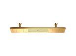 hansgrohe Axor ShowerHeaven Kopfbrause 1200 4jet Axor 12423990 polished gold optic, mit Lichtm. 5000 K