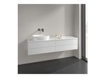 Villeroy und Boch Antao Waschtisch-Unterschrank K26110GF 160x36x50cm, Waschbeckenplattenfarbe Lack, glossy white lacquer
