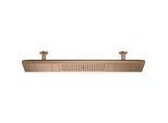 hansgrohe Axor ShowerHeaven Kopfbrause 1200 4jet Axor 12427310 brushed red gold optic, mit Lichtm. 3500 K