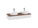 Villeroy & Boch Antao Waschtischunterschrank 1200x190x500mm L13152GF mit Beleuchtung mit Struktur FK/AP: GF/2
