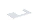Geberit One Waschtisch-Platte 505323002 90 x 3 x 47 cm, weiß/lackiert matt, Ausschnitt rechts