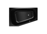 Kaldewei Plaza duo Badewanne 237000010701 180x120/80cm, rechts, ohne Effekt/Antislip, schwarz
