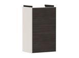 hansgrohe Xevolos E Waschtischunterschrank 54170730 340x555x245mm, für Handwaschbecken, rechts, sandbeige matt, Eiche dunkel