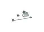 Grohe Essentials Bad-Set 40775DC1 Supersteel, 3 in 1, verdeckte Befestigung