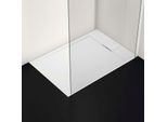 Ideal Standard Ultra Flat S i.life Rechteck-Brausewanne T5240FR 100 x 70 x 3,2 cm, carraraweiß