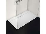 Ideal Standard Ultra Flat S i.life Rechteck-Brausewanne T5224FR 140 x 80 x 3,2 cm, carraraweiß