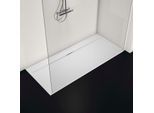 Ideal Standard Ultra Flat S i.life Rechteck-Brausewanne T5236FR 180 x 80 x 3,2 cm, carraraweiß
