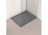 Ideal Standard Ultra Flat S i.life Rechteck-Brausewanne T5237FS 90 x 70 x 3,2 cm, quarzgrau