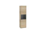 Villeroy und Boch Finion Hochschrank G470HGPC 41,8x151,6cm, rechts, Emotion, Regal Midnight Blue Matt Lacquer, Oak Veneer