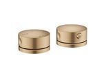 hansgrohe AXOR One 2-Loch Wannenrandarmatur 48470140 mit Thermostat, brushed bronze