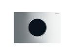 Geberit WC-Steuerung 115907KH6 Netzbetrieb, 2-Mengen-Spülung, hochglanz-verchromt