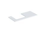 Geberit One Waschtisch-Platte 505304002 105 x 3 x 47 cm, weiß/lackiert matt, Ausschnitt links