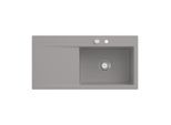 Villeroy und Boch Subway Style 60 Spüle 336102KD Becken rechts, Ablaufgarnitur mit Excenterbetätigung, 1000 x 510 mm, Fossil