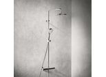 Hansa Hansamicra Duschsystem 44350130 Thermostat, Ausladung 445-470mm, chrom