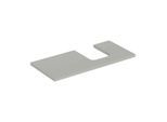 Geberit One Waschtisch-Platte 505314007 105 x 3 x 47 cm, greige/lackiert matt, Ausschnitt rechts