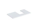 Geberit One Waschtisch-Platte 505313002 90 x 3 x 47 cm, weiß/lackiert matt, Ausschnitt rechts