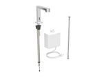 Geberit Brenta Infrarot-Waschtischarmatur 116171211 Standmontage, Netzbetrieb, AP-Funktionsbox, hochglanz-verchromt, ohne Mischer