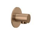 Herzbach Design iX PVD Brauseanschlussbogen 21.995100.1.39 Copper Steel, Rosette d= 70mm