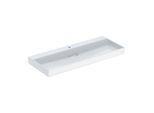 Geberit One Waschtisch 505048001 120 cm, mit Hahnloch mittig, ohne Überlauf, weiß KeraTect/Blende weiß
